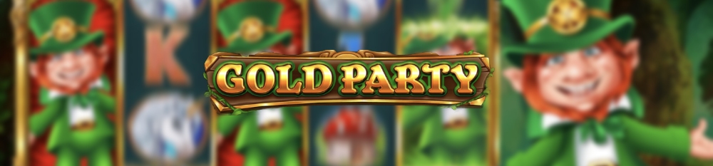 Gold Party banner - Lançamento na Esporte da Sorte