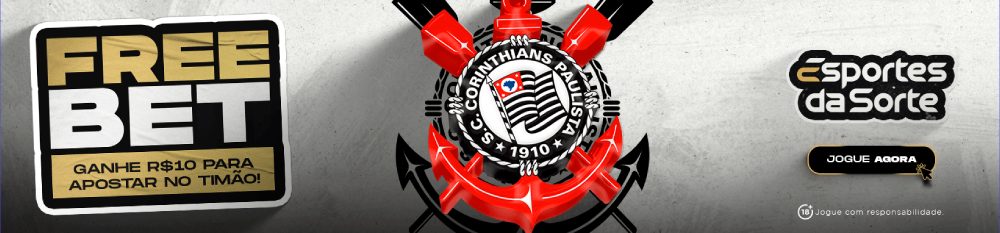 Banner divulgando a aposta grátis oferecida pela Esporte da Sorte
